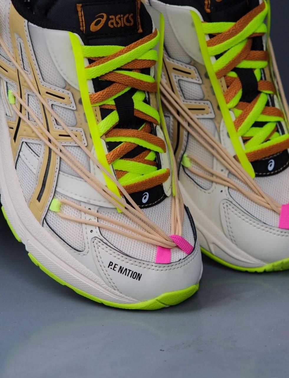 Кроссовки PE Nation x ASICS Gel 1130 Cream Paper Bag