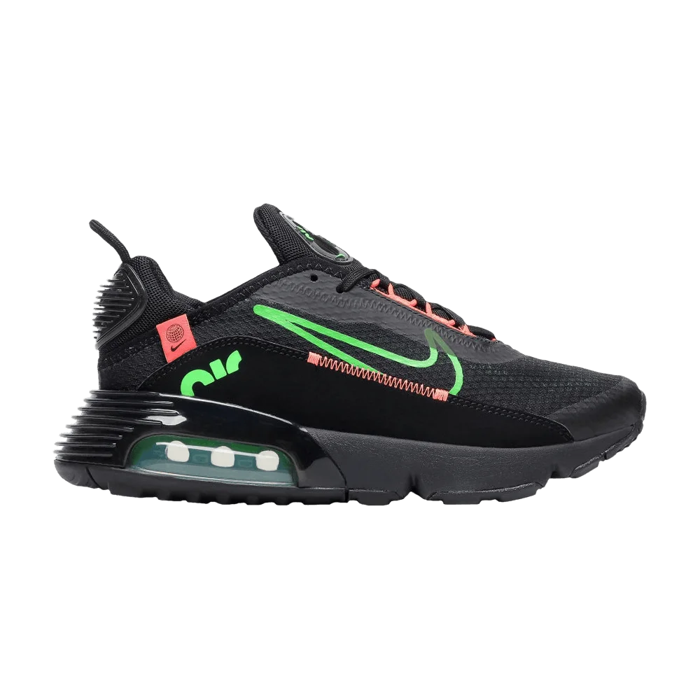 Krossovki-Nike-Air-Max-2090-GS-Black-Green-Strike-Crimson