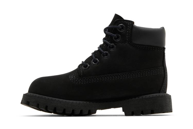 Кроссовки Timberland 6 Inch Premium Boot Toddler 'Triple Black'