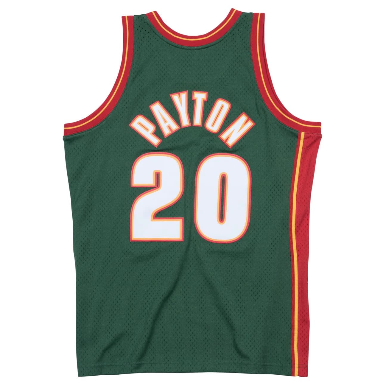 Баскетбольная джерси 1995-96 Seattle Supersonics Gary Payton #20 Swingman Hardwood Classics Green Jersey