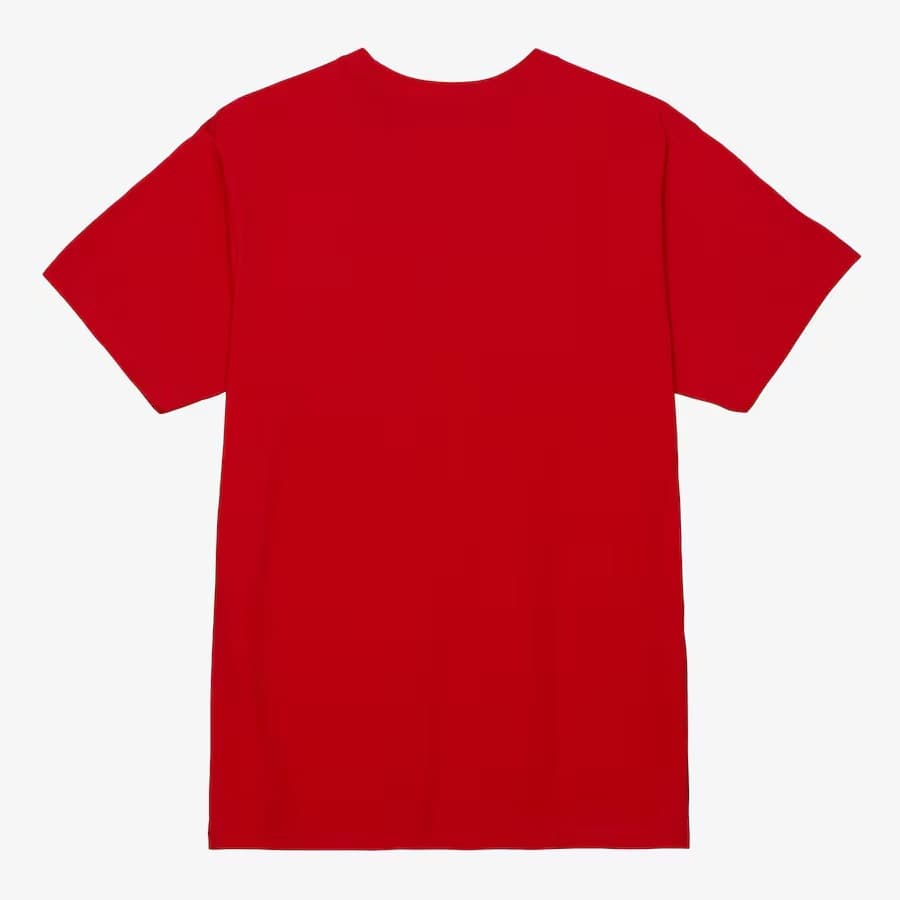 Футболка Mitchell & Ness Red Carolina Hurricanes Distressed Logo T-Shirt
