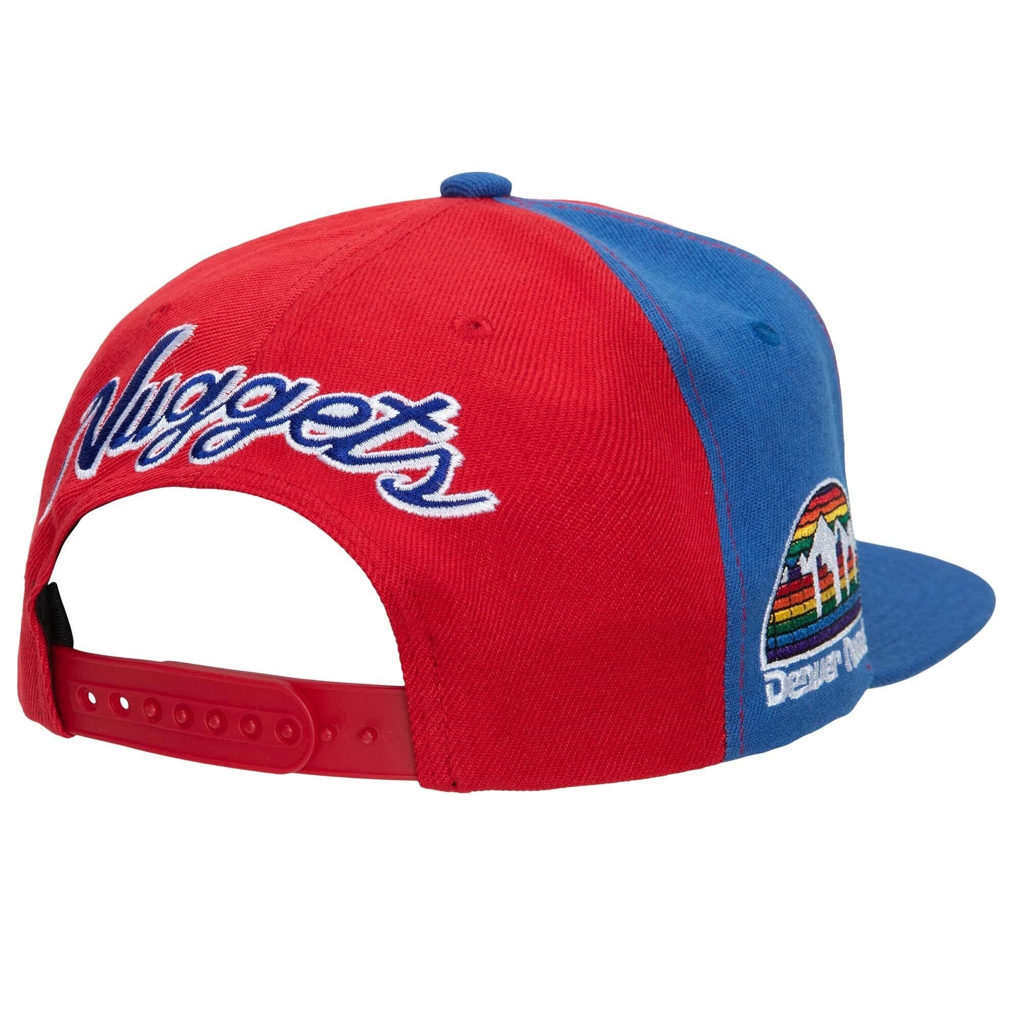 Бейсболка Mitchell & Ness Rear Script Deadstock Snapback HWC Denver Nuggets Hat