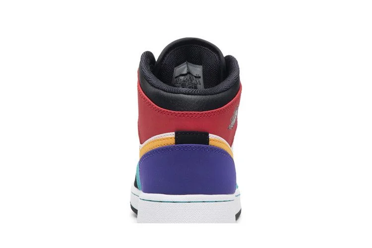 Кроссовки Air Jordan 1 Mid GS 'Multi-Color'