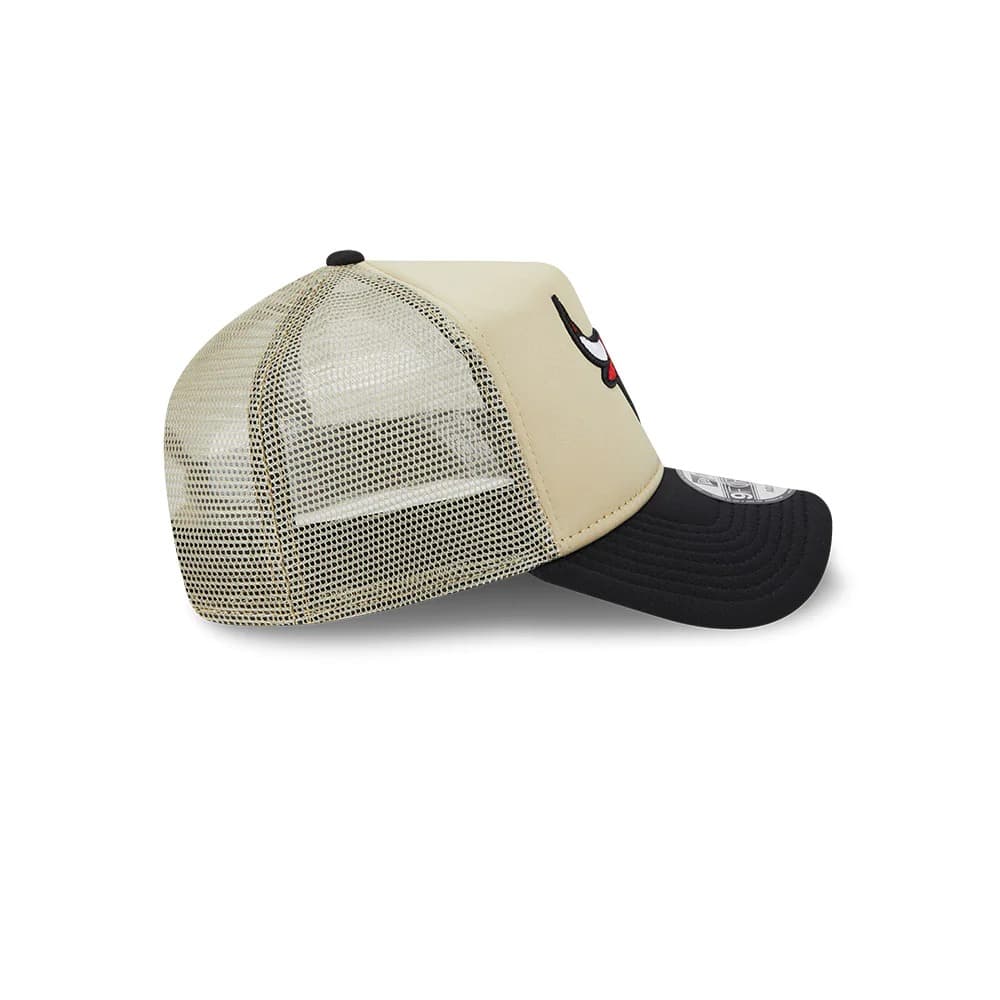 Бейсболка New Era Chicago Bulls All Day 9FORTY A-Frame Trucker Snapback Hat