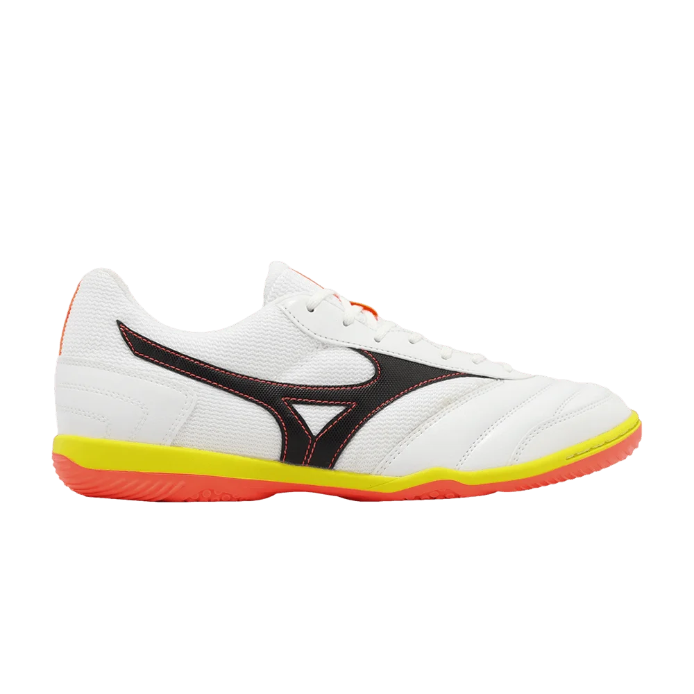 Кроссовки Mizuno MRL Sala Club IN 'White Orange Yellow'
