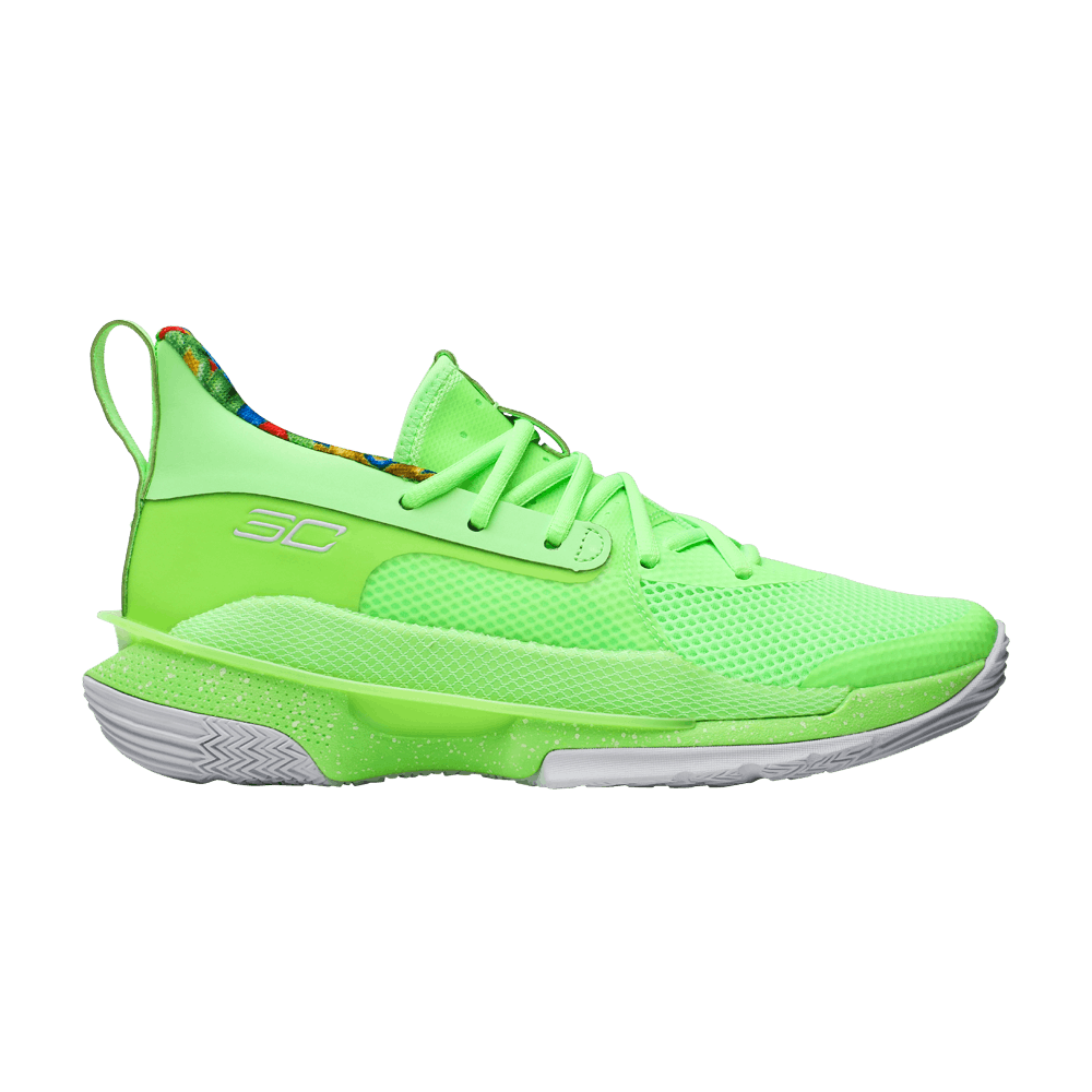 Кроссовки Under Armour Sour Patch Kids x Curry 7 GS 'Lime'