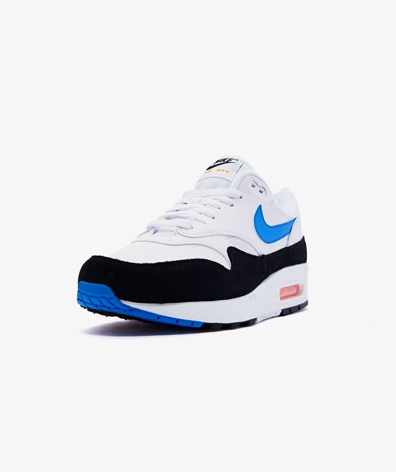 Кроссовки Nike Air Max 1 White Photo Blue Black