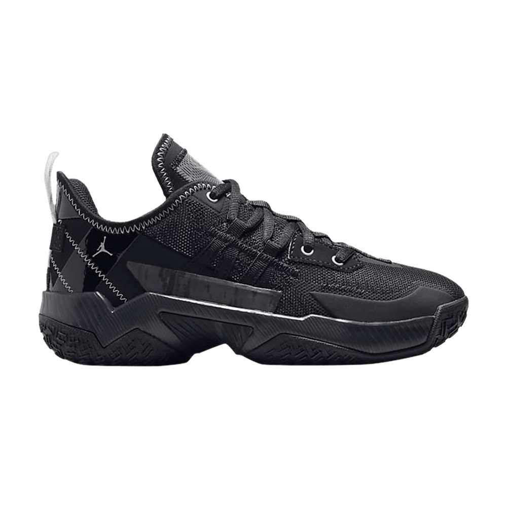 Кроссовки Air Jordan One Take 2 GS 'Black Metallic Silver'