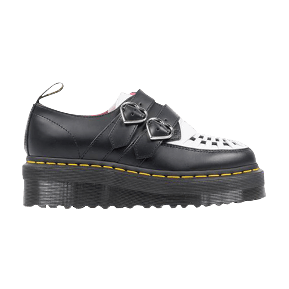 Кроссовки Lazy Oaf x Dr. Martens Buckle Creeper Low 'Black White'