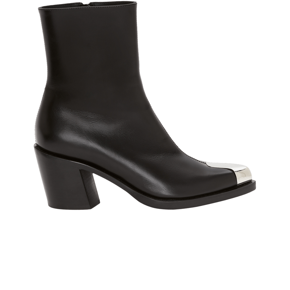 Кроссовки Alexander McQueen Wmns Punk Boot 'Black Silver' 2022