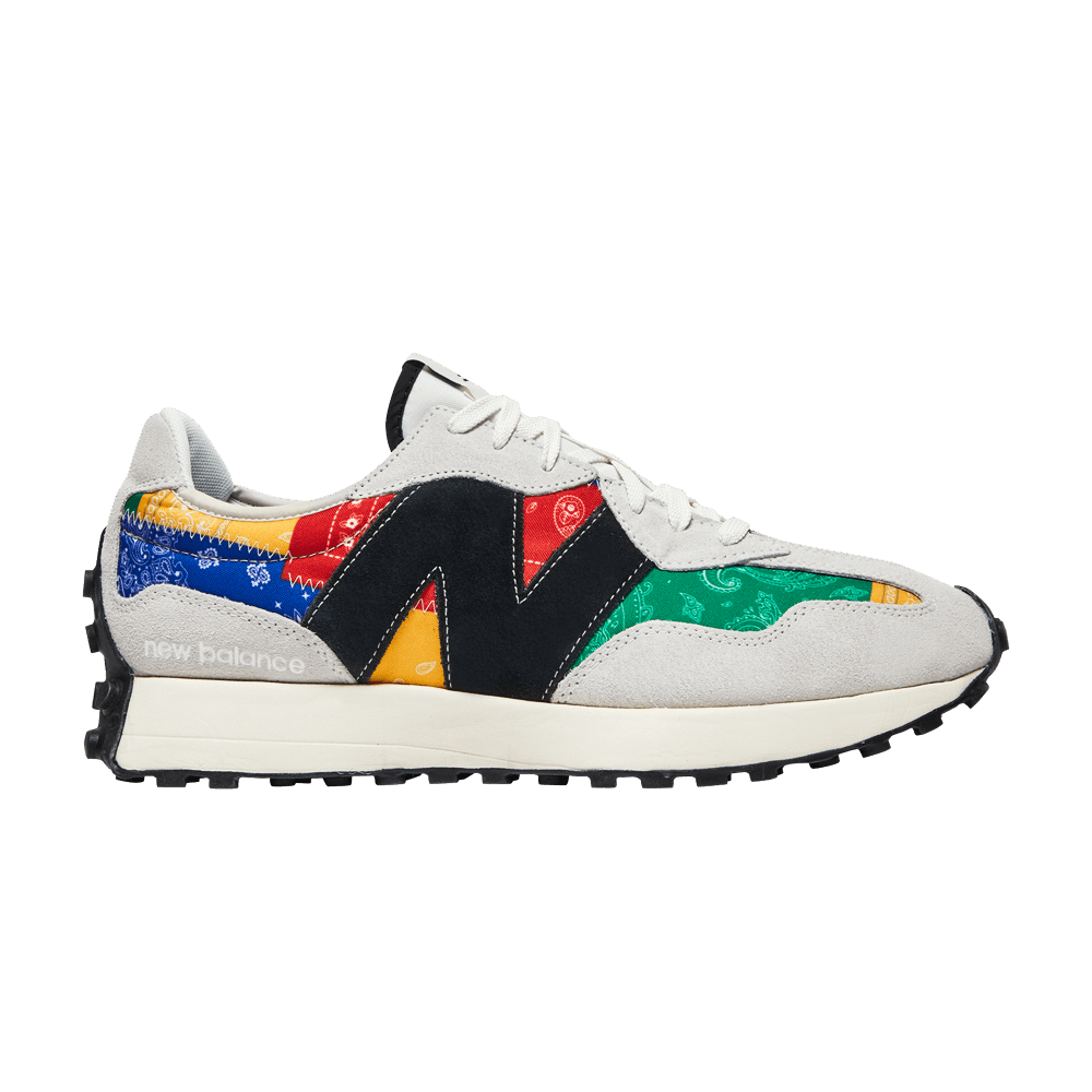 Кроссовки Shoe Palace x New Balance 327 'Unity Pack - Patchwork Bandana'