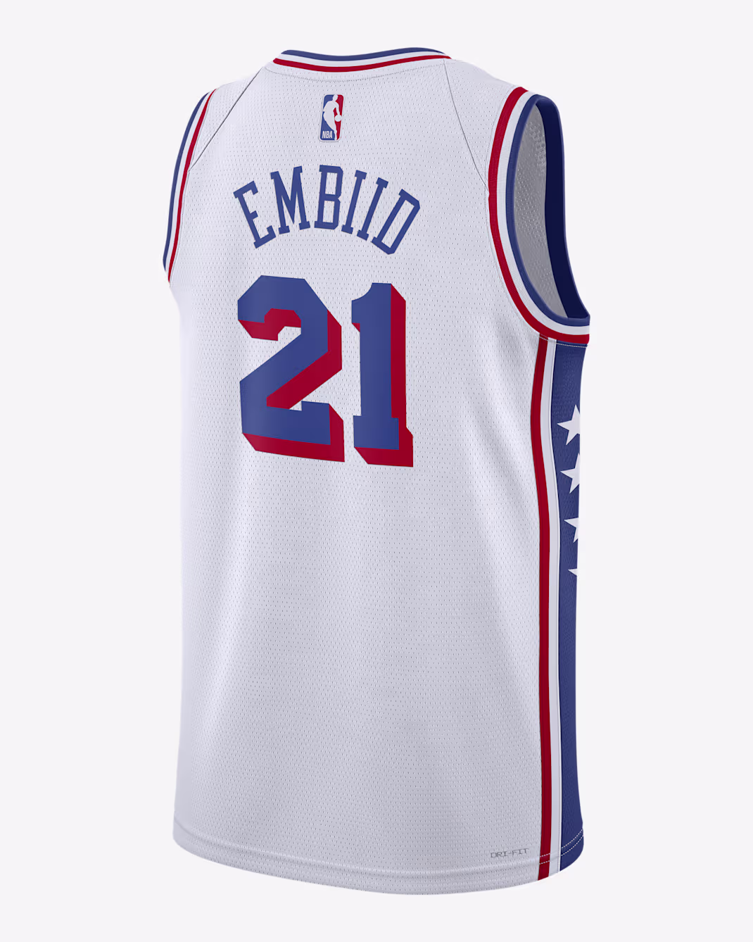 Баскетбольное джерси Nike NBA Joel Embiid Philadelphia 76ers 23-24 Association Edition Swingman