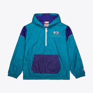 Mitchell-Ness-Teal-Charlotte-Hornets-Team-OG-3.0-Anorak-Quarter-Zip-Jacket-300x300