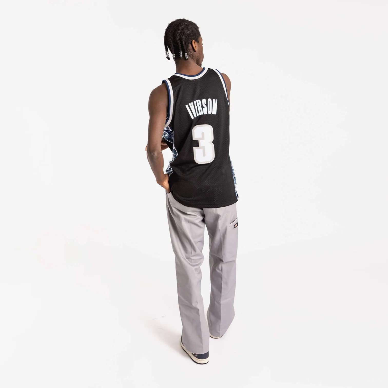 Баскетбольная джерси Mitchell & Ness Allen Iverson Georgetown Hoyas HWC Throwback NCAA Swingman Jersey