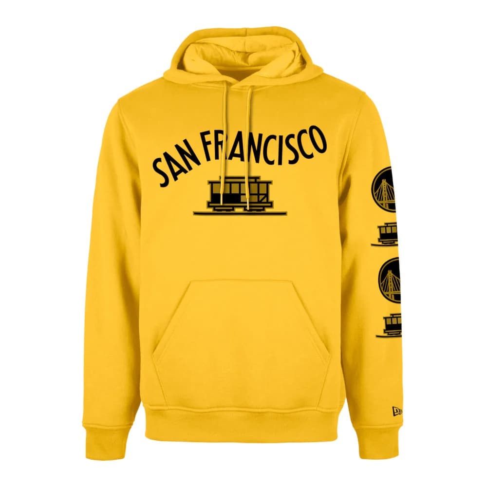 Худи New Era Golden State Warriors 2024 City Edition NBA Hoodie