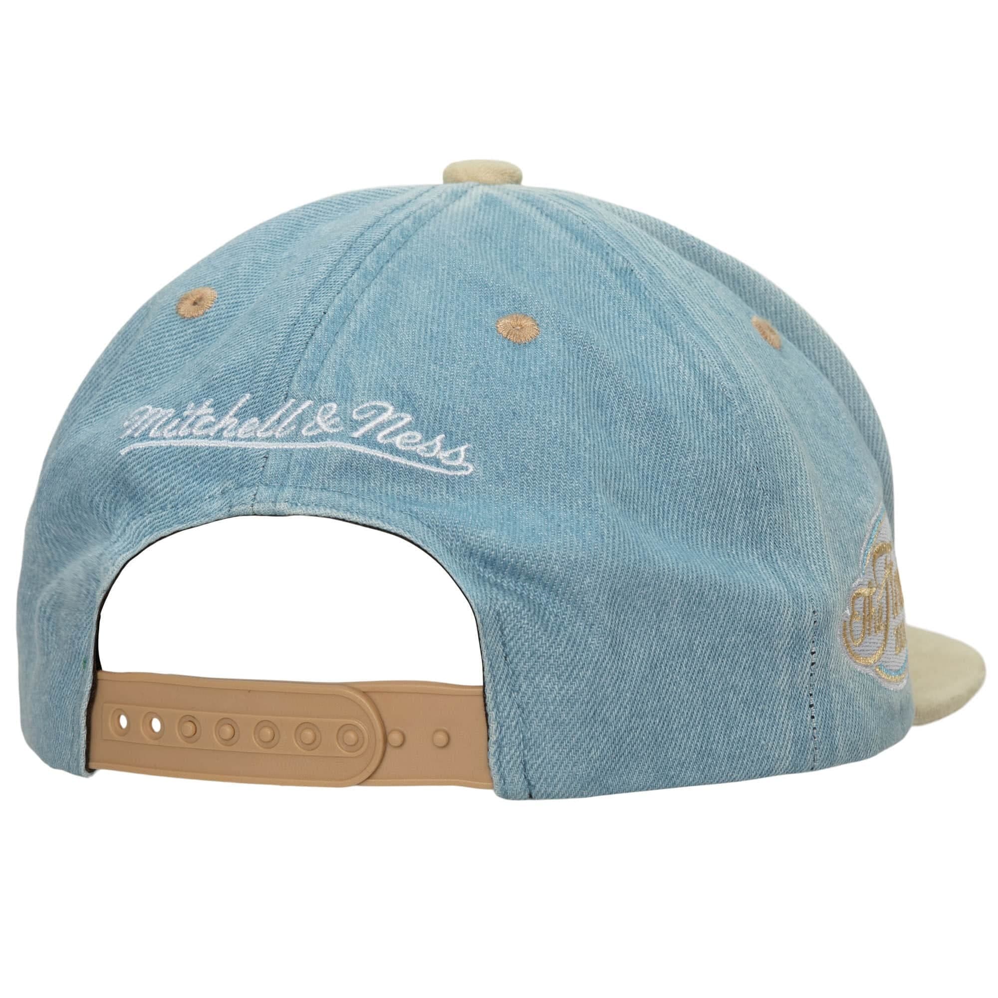 Бейсболка Mitchell & Ness Blue Jean Baby Snapback HWC Los Angeles Lakers Hat