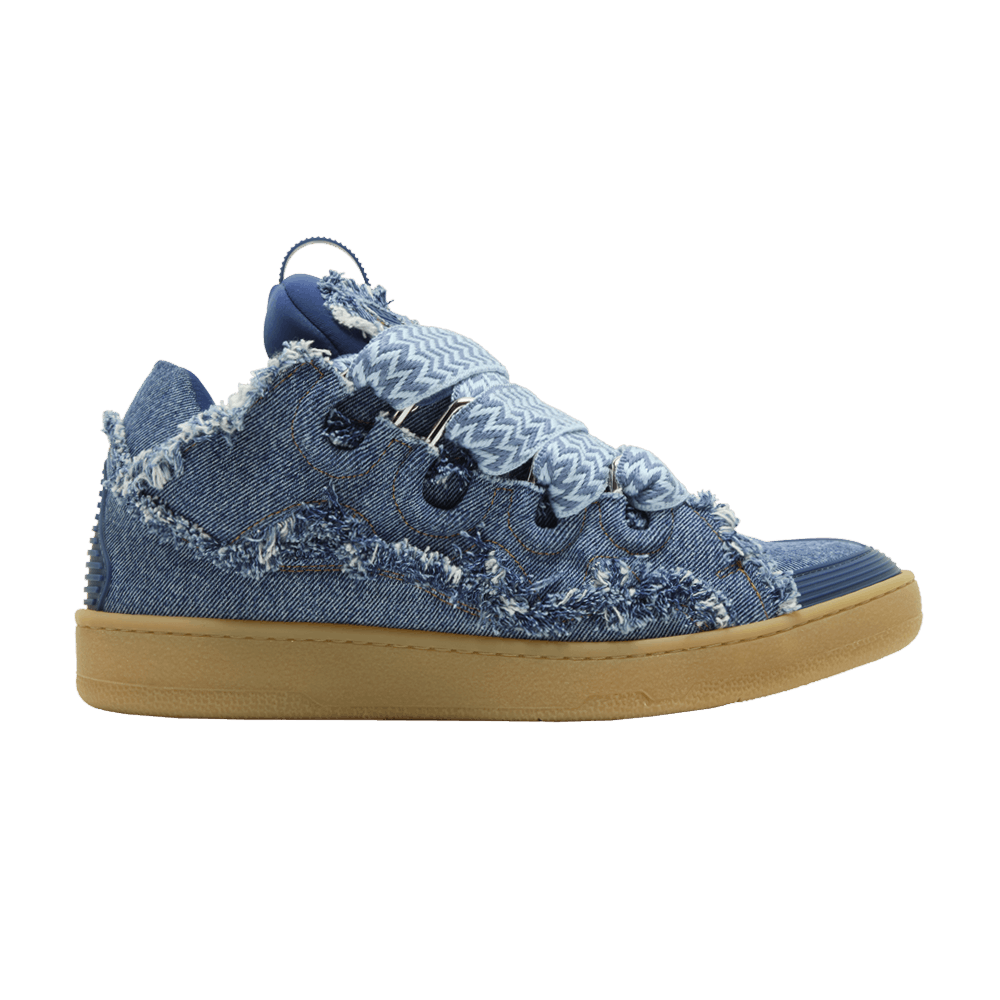 Кроссовки Lanvin Curb Sneakers 'Frayed Denim'