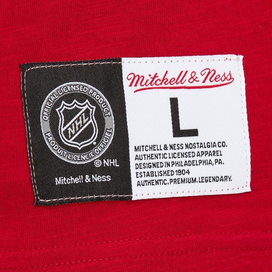 Лонгслив Mitchell & Ness Red Detroit Red Wings Legendary Slub Long Sleeve T-Shirt