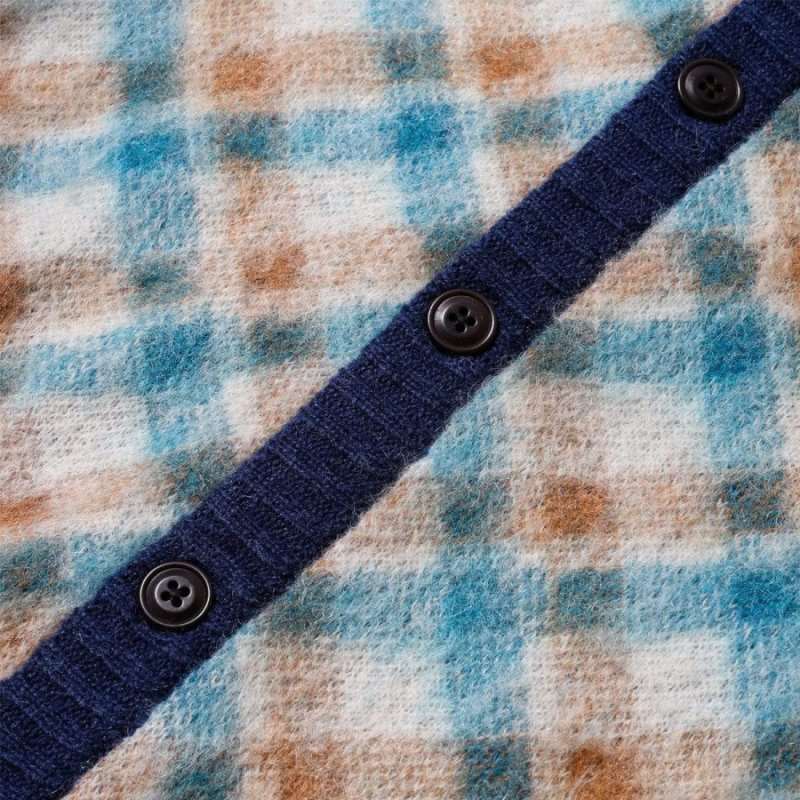 Кардиган Awake Mohair Cardigan Double Plaid