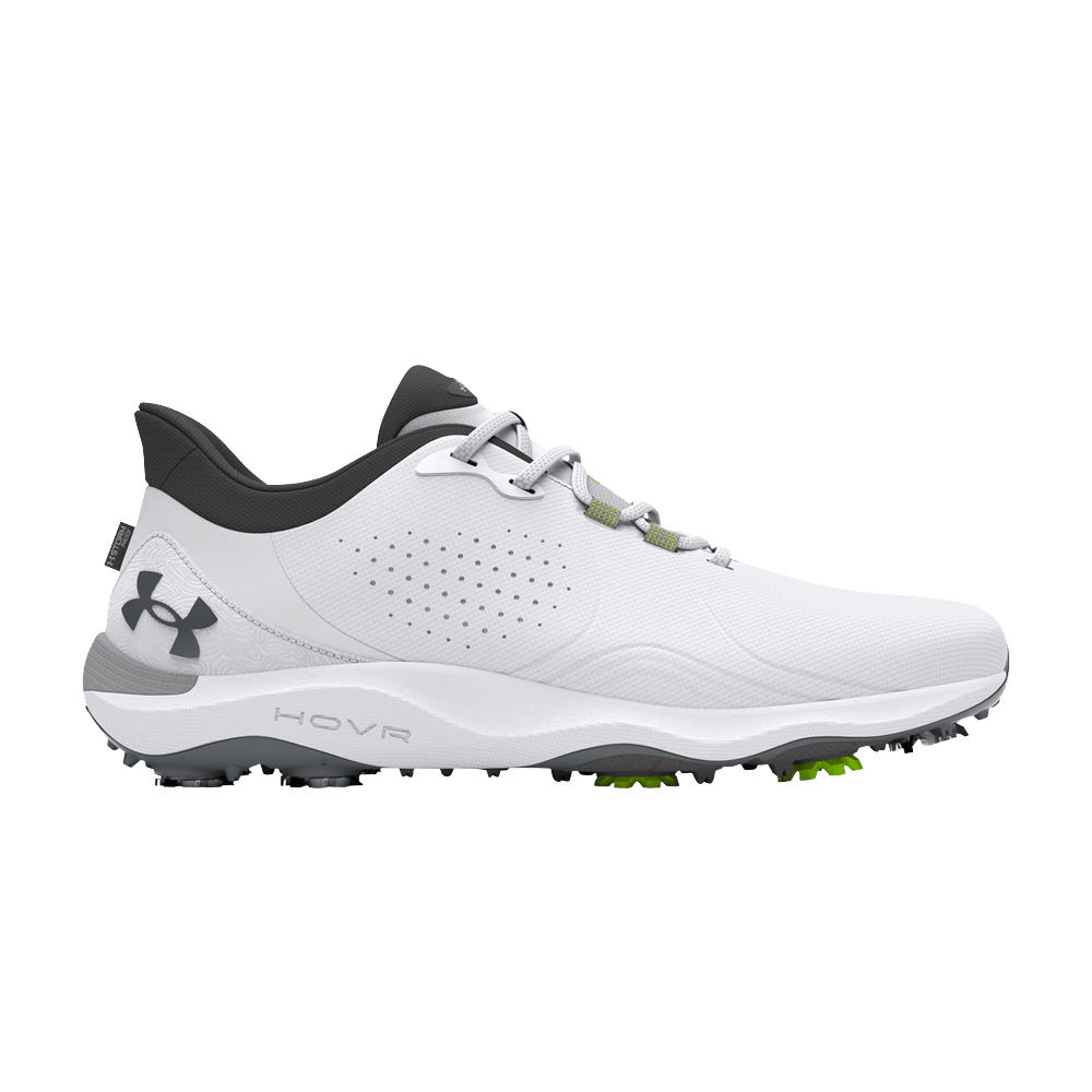 Кроссовки Under Armour Drive Pro Golf Wide 'White Metallic Gun Metal'