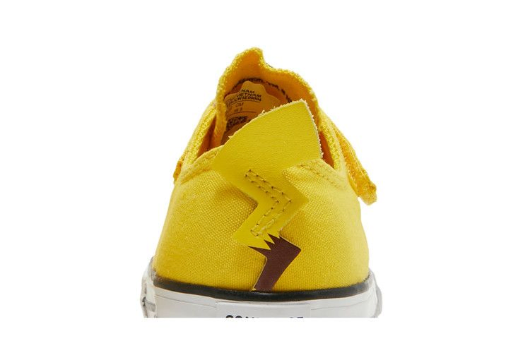 Кроссовки Pokemon x Converse Chuck Taylor All Star Low Easy-On TD 'Pikachu'
