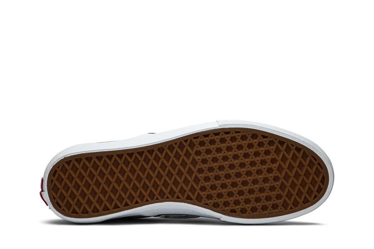 Кроссовки Vans Supreme x Classic Slip-On Pro 'Diamond Plate White'