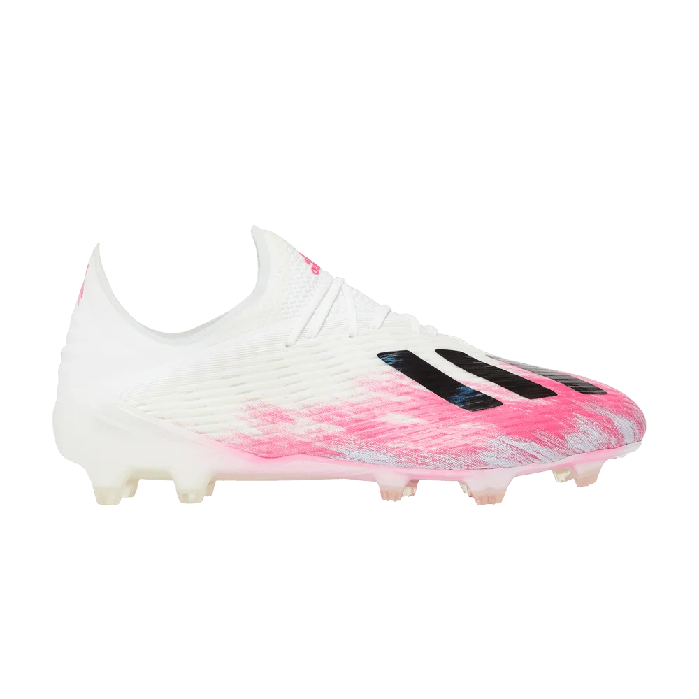 Кроссовки Adidas X 19.1 FG 'White Shock Pink'
