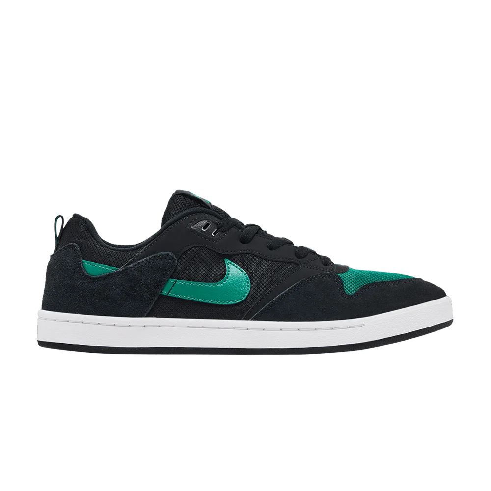 Krossovki-Nike-Alleyoop-SB-Black-Mystic-Green