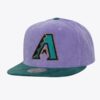 Mitchell-Ness-Purple-Turquoise-Arizona-Diamondbacks-Cooperstown-Collection-Sueduroy-Snapback-Hat-100x100