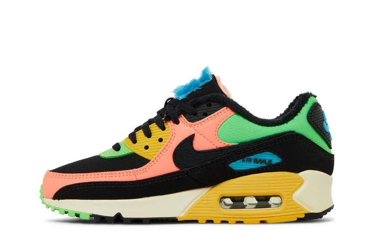 Кроссовки Nike Wmns Air Max 90 'Fur Multi-Color'