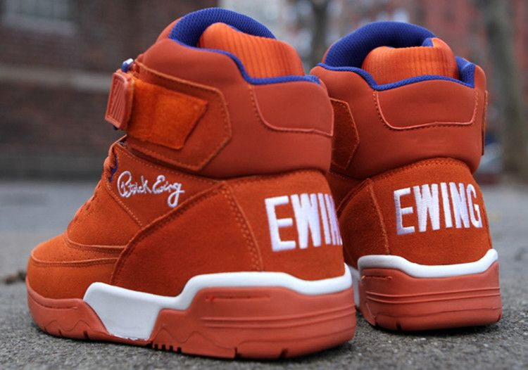 Кроссовки Ewing 33 Hi 'Orange Suede'