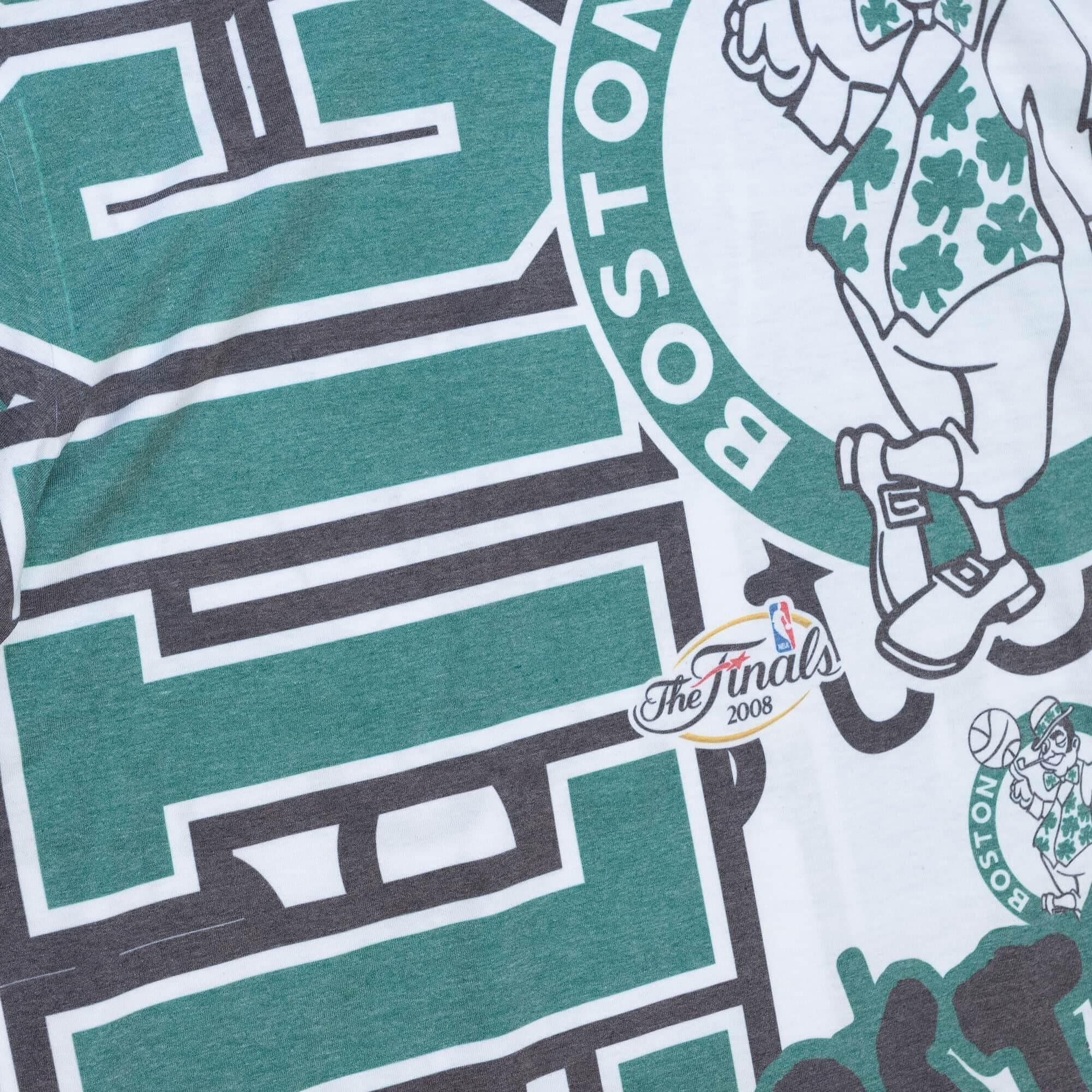 Футболка Mitchell & Ness Jumbotron 2.0 Sublimated SS Boston Celtics T-Shirt