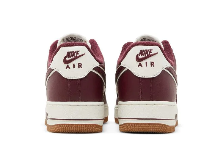 Кроссовки Nike Air Force 1 '07 LV8 'College Pack - Night Maroon'