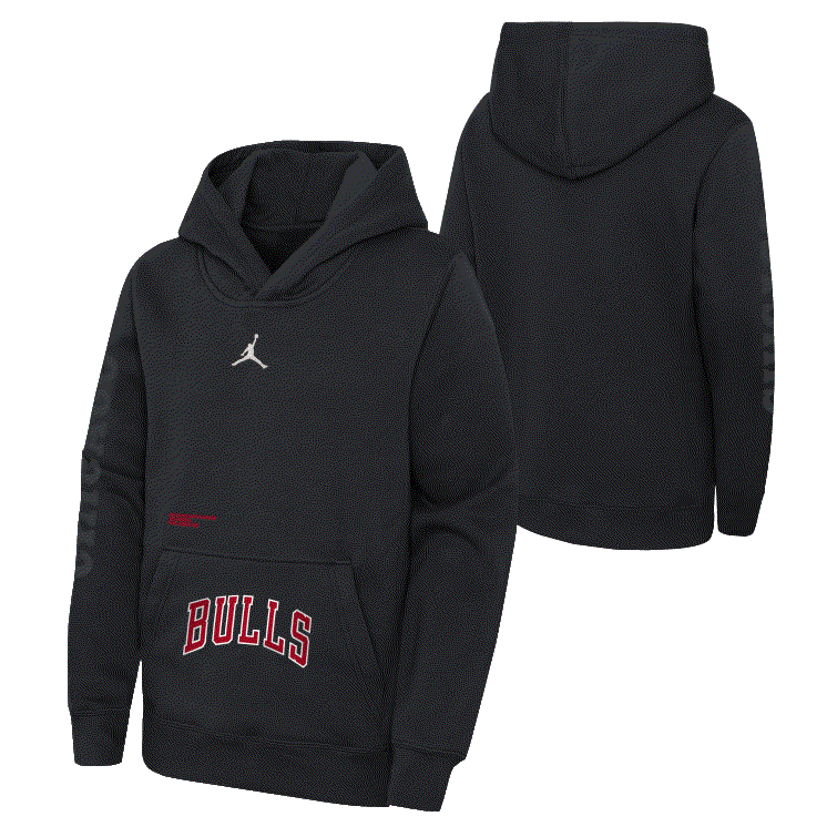 Худи Nike Chicago Bulls 2024 Statement Courtside Youth NBA Hoodie