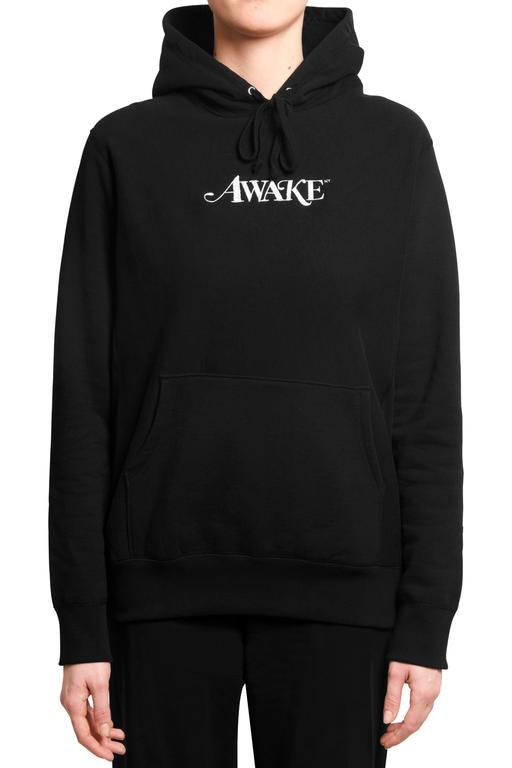 Худи Awake Metallic Foil Logo Hoodie Black