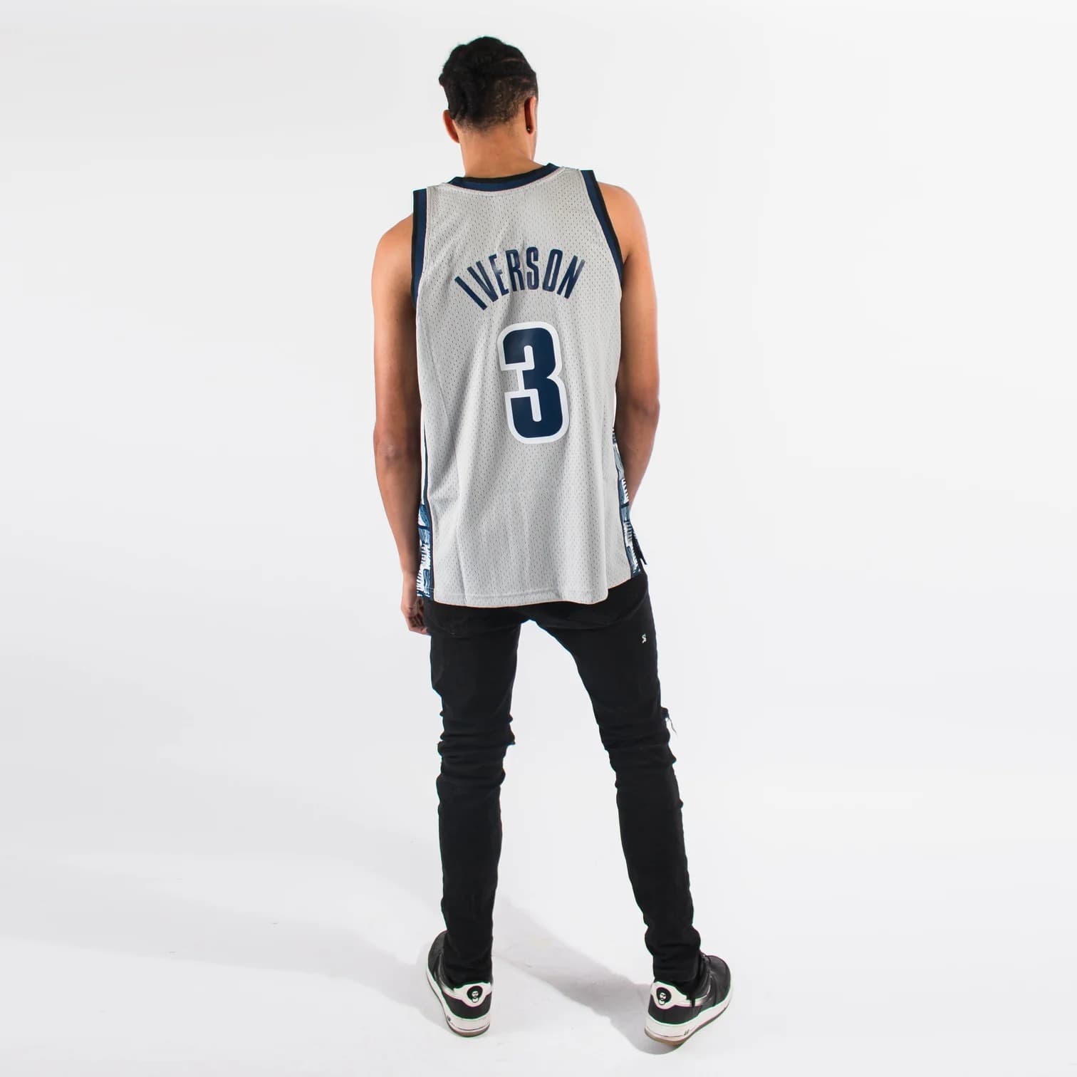 Баскетбольная джерси Mitchell & Ness Allen Iverson Georgetown Hoyas College NCAA Swingman Jersey
