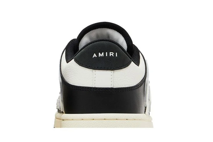 Кроссовки Amiri Skel Top Low 'Black White' 2023