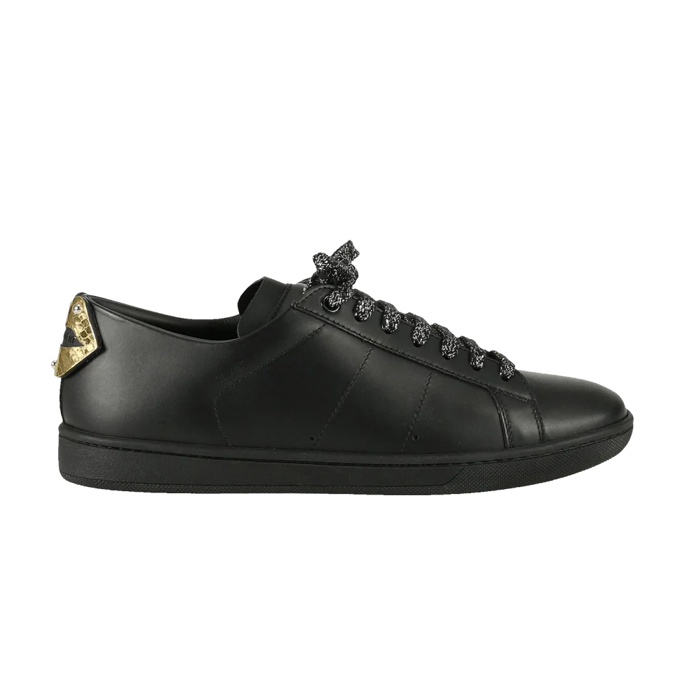 Krossovki-Saint-Laurent-Wmns-Court-Classic-Low-Black-Lips