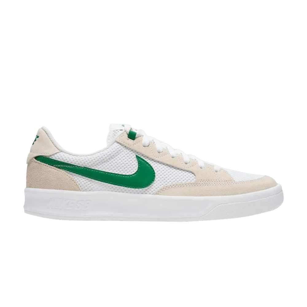 Krossovki-Nike-Adversary-SB-White-Pine-Green