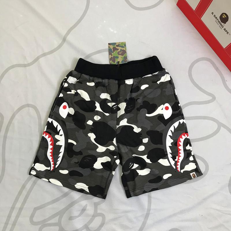 BAPE-City-Camo-Side-Shark-Sweat-Shorts-Black-2