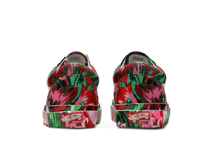 Кроссовки Vans Kenzo x OG Old Skool LX 'Floral Red'