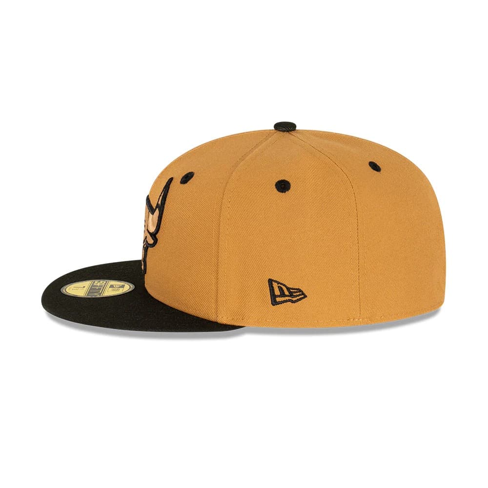 Бейсболка New Era Chicago Bulls Wheat 59FIFTY NBA Fitted Hat