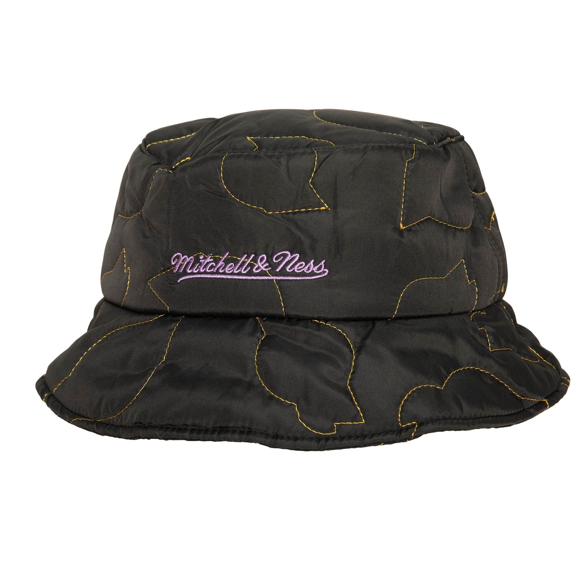 Панама Mitchell & Ness Quilted HWC Los Angeles Lakers Bucket Hat