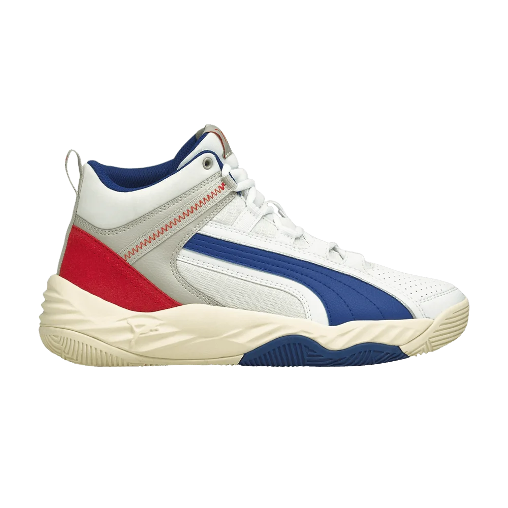 Кроссовки Puma Rebound Future Evo 'White High Risk Red'