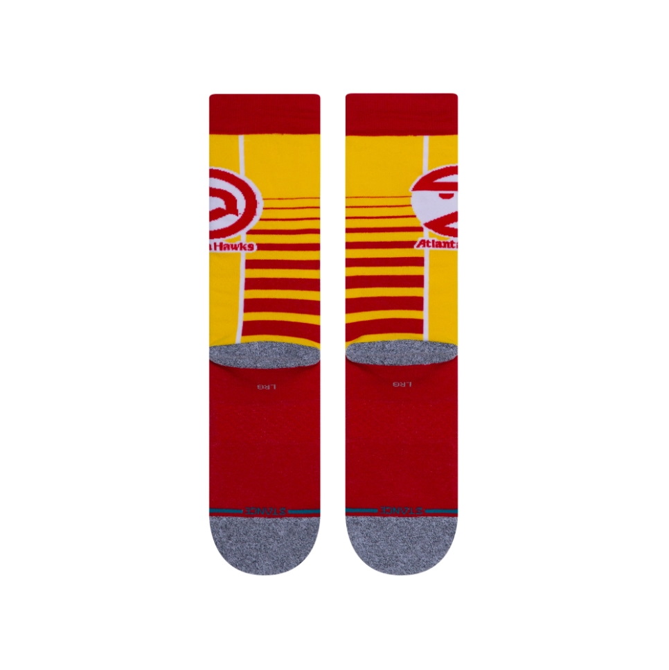 Спортивные носки Stance Atlanta Hawks Gradient Hardwood Classics Stance NBA Socks
