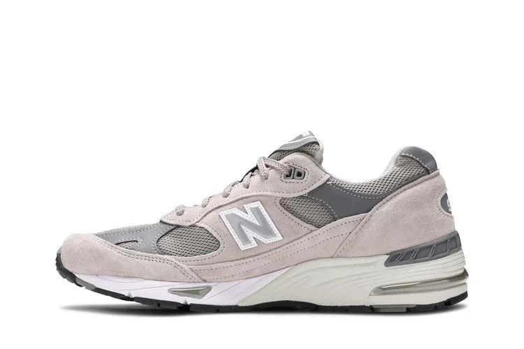 Кроссовки New Balance Men's 991 Made in England 'Grey White'