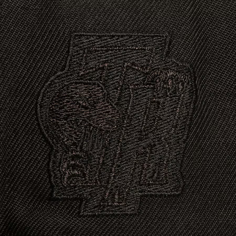 Бейсболка Mitchell & Ness Black Toronto Raptors Pearl Snapback Hat