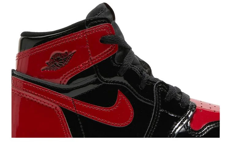Кроссовки Air Jordan 1 Retro High OG TD 'Patent Bred'