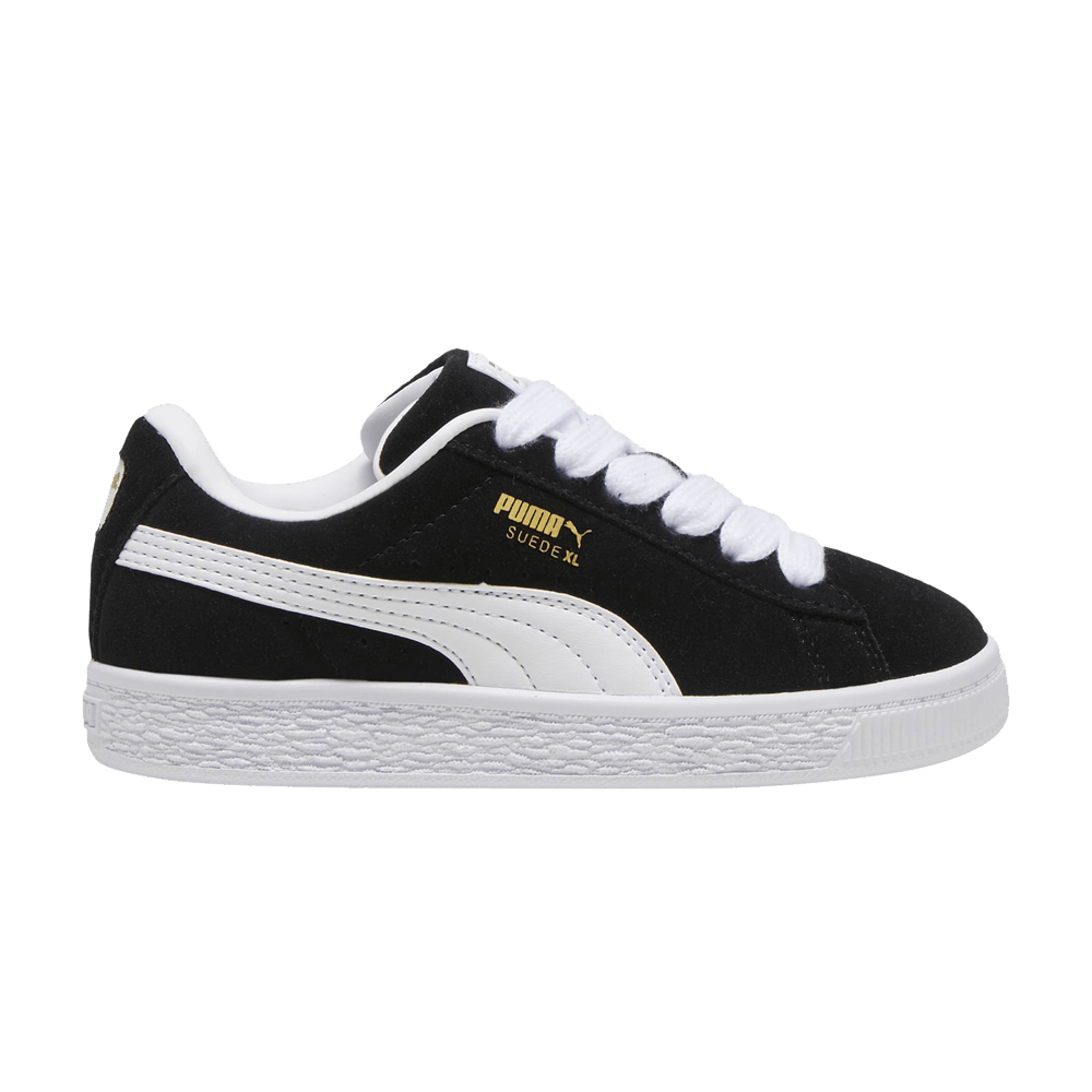 Кроссовки Puma Suede XL Little Kid 'Black White'