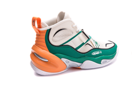 AND1-THE-X-STRAP-HI-Green-Orange-2